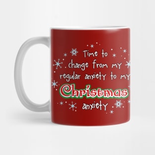 Christmas anxiety Mug